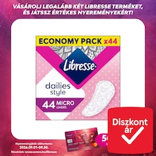 Libresse Dailies Style Micro tisztasági betét 44 db