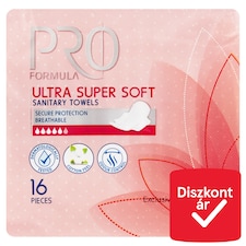 Pro Formula Wings Ultra Super Soft egészségügyi betét 16 db