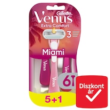 Venus Extra Comfort Miami Eldobható Borotva, db 6