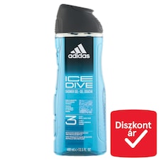Adidas Ice Dive 3 az 1-ben test, haj & arc tusfürdő 400 ml