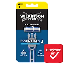 Wilkinson Sword Essentials 3 Hybrid 3 pengés borotvakészülék