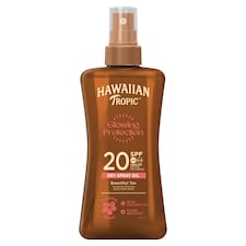 Hawaiian Tropic Glowing Protection napolaj spray SPF 20 200 ml