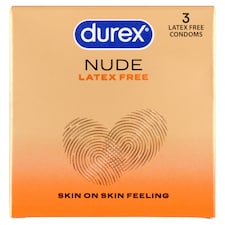Durex Nude Latex Free óvszer 3 db