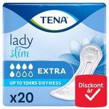 Tena Lady Slim Extra puha inkontinencia betét rendszeres vizeletvesztésre 20 db