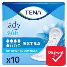 Tena Lady Slim Extra puha inkontinencia betét rendszeres vizeletvesztésre 10 db