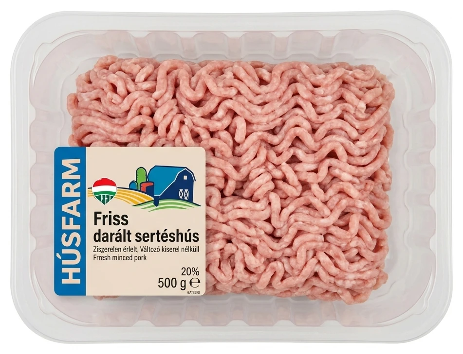 HÚSFARM Friss, darált sertéshús