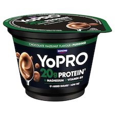 YoPro UHT csokoládé- és mogyoróízű tejdesszert magnéziummal folsavval és édesítőszerrel 200 g
