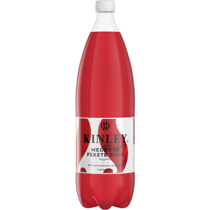 Kinley Cherry cseresznye ízű szénsavas üdítőital 1,5 l