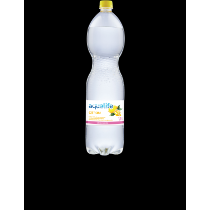 Aqualife energiamentes citromízű szénsavmentes üdítőital 1,5