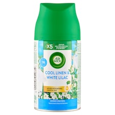 Air Wick Freshmatic Friss Ruha & Fehér Liliom automata légfrissítő spray utántöltő 250 ml