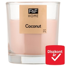 F&F Home Coconut illatos gyertya 95 g