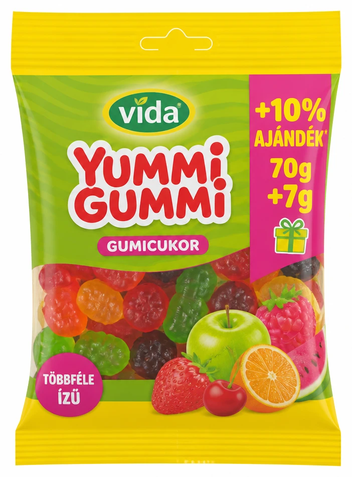 Yummi Gummi gumicukor többféle