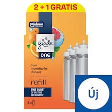 Glade One Fresh Mandarin Dream koncentrált légfrissítő aeroszol utántöltő 3 x 10 ml (30 ml)