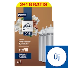 Glade One Sensual Sandalwood & Jasmine koncentrált légfrissítő aeroszol utántöltő 3 x 10 ml (30 ml )