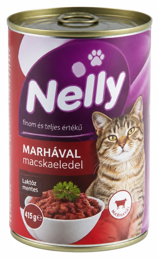 Nelly macskaeledel-konzerv