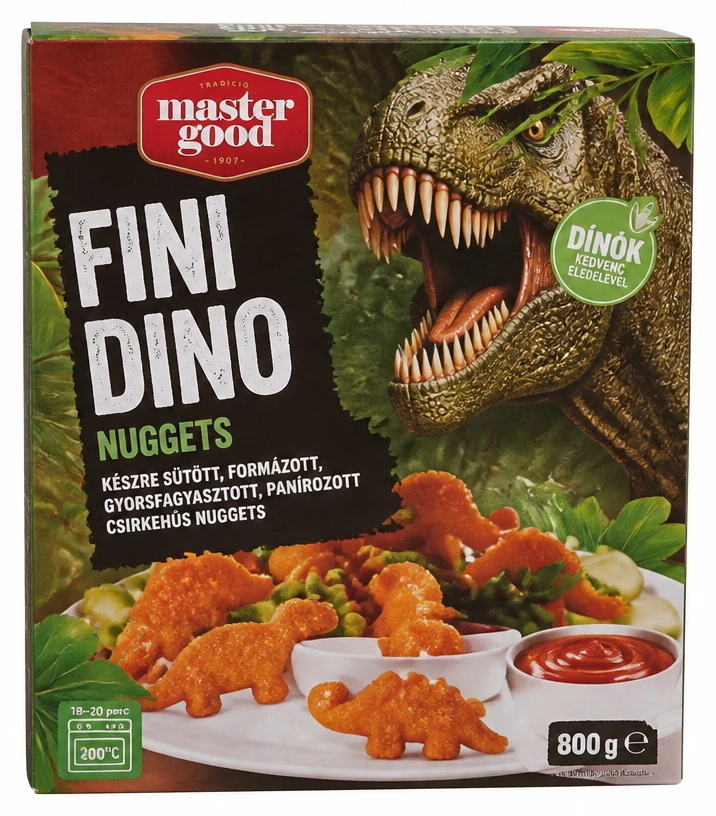 Master Good Fini Dino nuggets