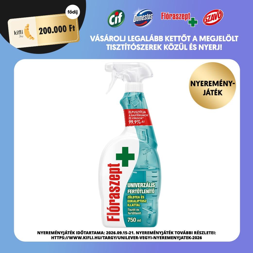 Flóraszept univerzális fertőtlenítő spray, 750 ml