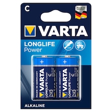 Varta Longlife Power alkáli C baby elem 2 db