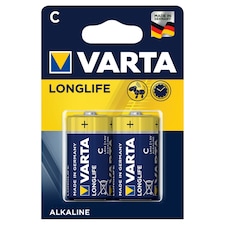 Varta Longlife alkáli C baby elem 2 db