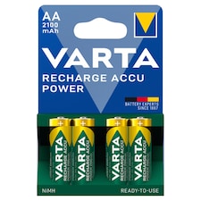 Varta Recharge Accu Power AA HR6 1,2 V újratölthető cella 4 db