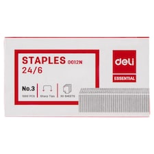 Deli tűzőgép kapocs 24/6 1000 db