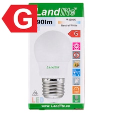 Landlite E27 490 Im 6 W L03 4000K LED izzó