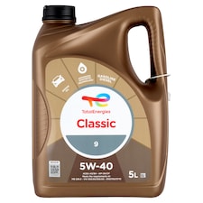 TotalEnergies Classic 9 5W-40 szintetikus motorolaj benzin és dízel személygépkocsi-motorokhoz 5 l