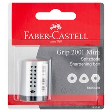 Faber-Castell Grip 2001 mini szürke 1 lyukú hegyező