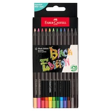 Faber-Castell Black Edition színes ceruza 12 db