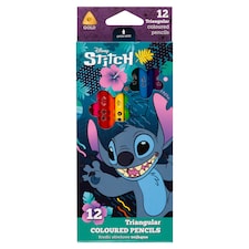 Disney Stitch háromszögletű színes ceruza 12 db