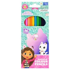 Gabby's Doll House háromszögletű színes ceruza 12 db