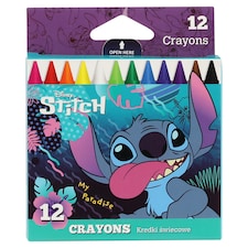 Disney Stitch zsírkréta 12 db