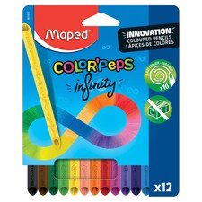 Maped Color'Peps Infinity háromszögletű színes ceruza 12 db