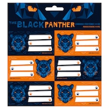 Ars Una Studio Honor of the Wild/The Black Panther csomagolt füzetcímke 3 x 6 db
