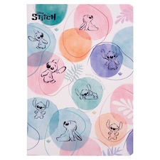 Disney Stitch A5 kockás füzet 60 lapos