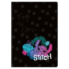 Disney Stitch Black vonalas füzet A4
