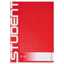 Student 27-32 négyzethálós füzet