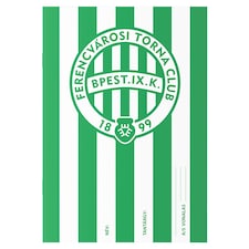 Ferencvárosi Torna Club minőségi A5-ös méretű fűzött füzet 32 lapos