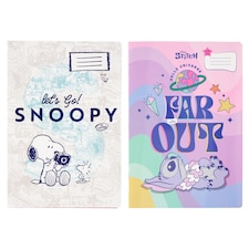 Lipa Mill Snoopy/Stitch iskolai kockás füzet 87-32 A4 32 lapos