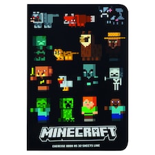 Minecraft A5 vonalas jegyzetfüzet 32 lap