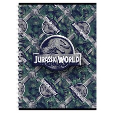 Jurassic World A5-ös spirál füzet 80 oldal