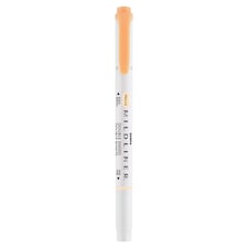 Zebra Mildliner narancs kétvégű szövegkiemelő