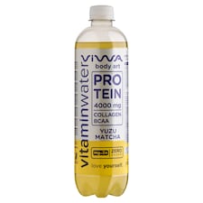 Viwa Vitaminwater yuzu-matcha ízű, energia- és szénsavmentes üdítőital 600 ml