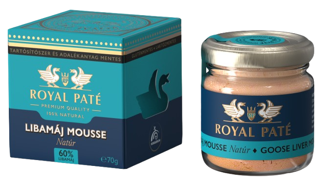 Royal Paté Prémium Libamáj Mousse-Natúr