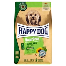 Happy Dog NaturCroq kis krokettek eledel könnyen emészthető bárányhússal és rizzsel kutyáknak 800 g