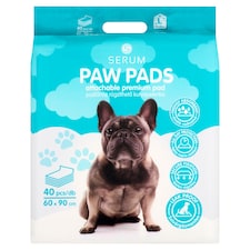 Serum Paw Pads padlóhoz rögzíthető kutyapelenka 60 x 90 cm 40 db