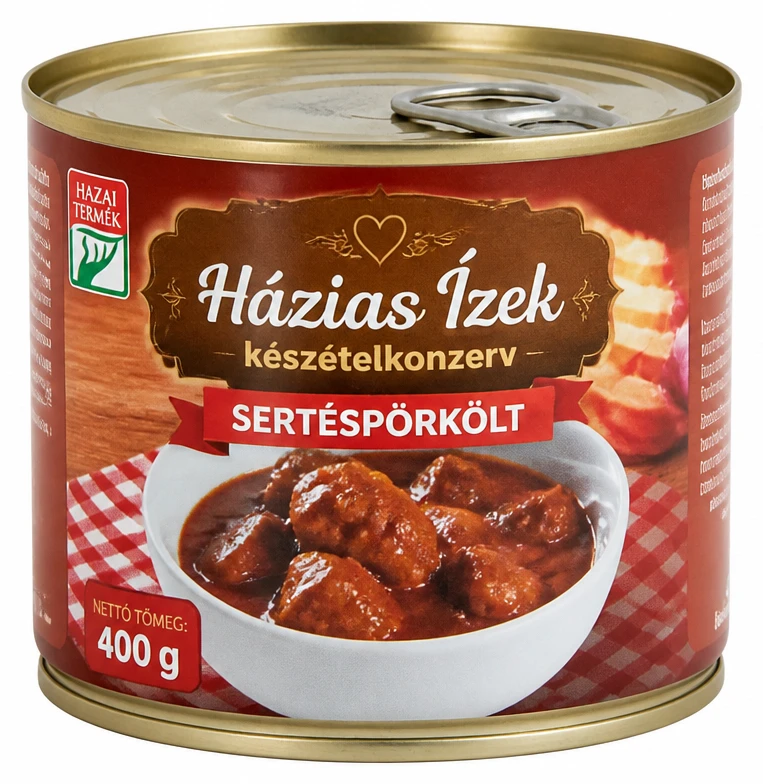 Házias Ízek készételkonzerv