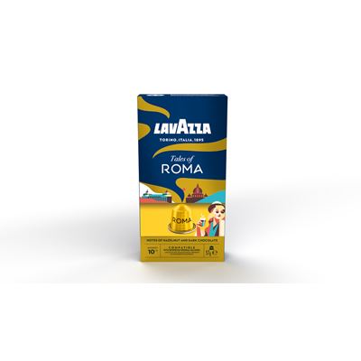 LAVAZZA Nespresso Kompatibilis Alumínium Kapszula Roma 10 x 5,7 g