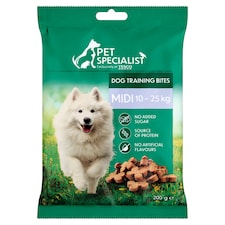 Pet Specialist tréning jutalomfalat baromfival közepes testű kutyák számára 200 g