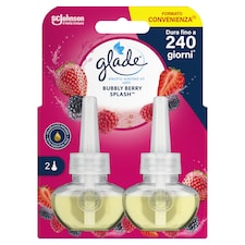 Glade Bubbly Berry Splash elektromos légfrissítő készülék utántöltő 2 x 20 ml (40 ml)